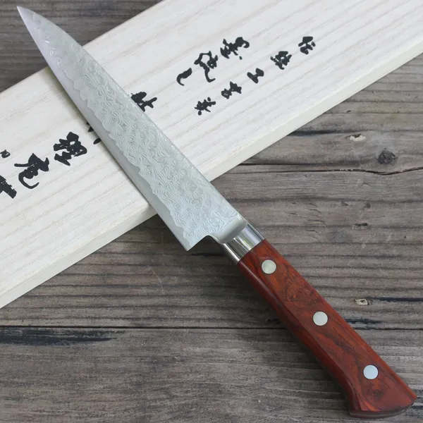 Dao Nhật Kiya Petty 135mm SG2 Damascus