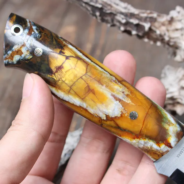 Dao Brisa Trapper Elmax 115mm Cán Răng Voi Ma Mút