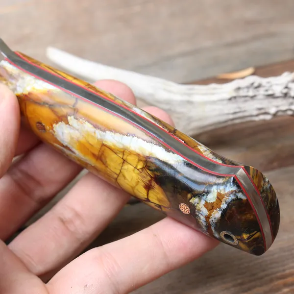 Dao Brisa Trapper Elmax 115mm Cán Răng Voi Ma Mút