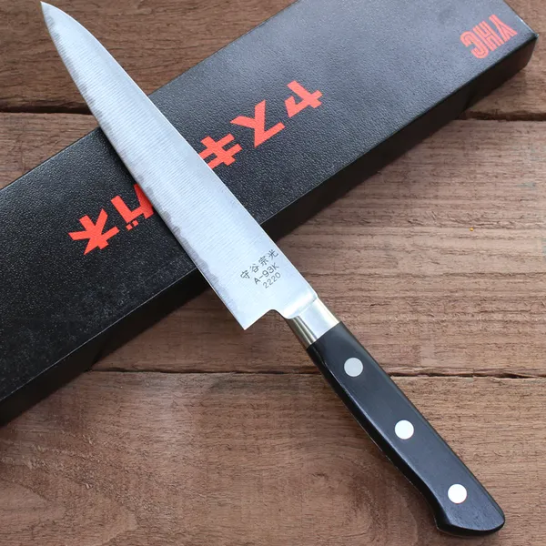 Dao Nhật Munemitsu Moriya Petty 150mm Aogami Super