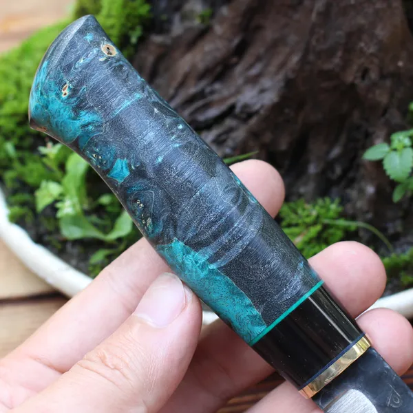 Dao Đi Rừng Polar Puukko 95mm Hammered