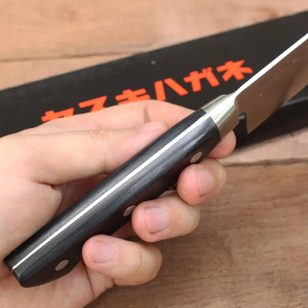 Dao Nhật Munemitsu Moriya Santoku 180mm Aogami Super