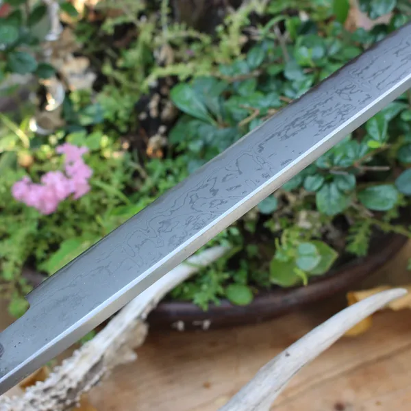 Lưỡi Dao Nhật Tsuboya Hunting Damascus 255mm