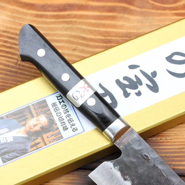 Dao Nhật Teruyasu Fujiwara Denka Gyuto 210mm Aogami Super