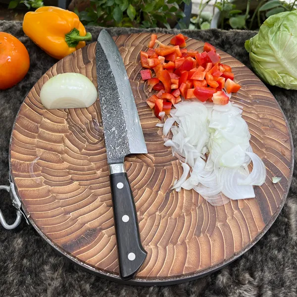 Thớt Tre Đường Kính 32cm