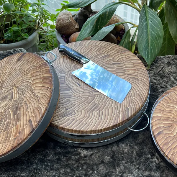 Thớt Tre Đường Kính 40cm