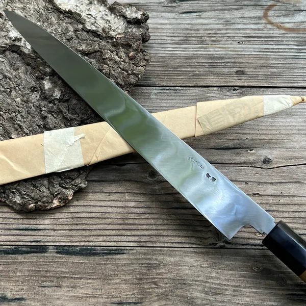 Dao Nhật Norichika Yanagiba 300mm Aogami Used