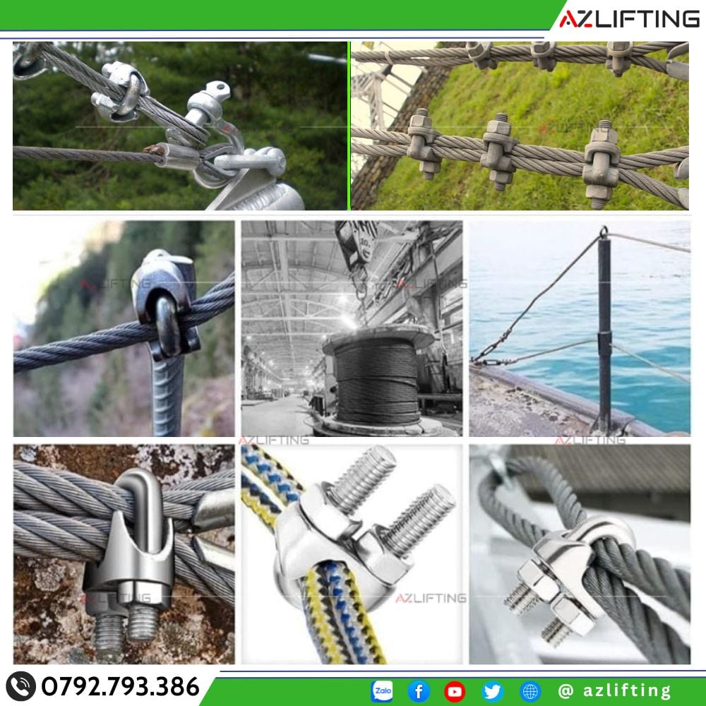Ứng dụng thực tế Ốc siết cáp KBC Ứng dụng thực tế Ốc siết cáp KBC