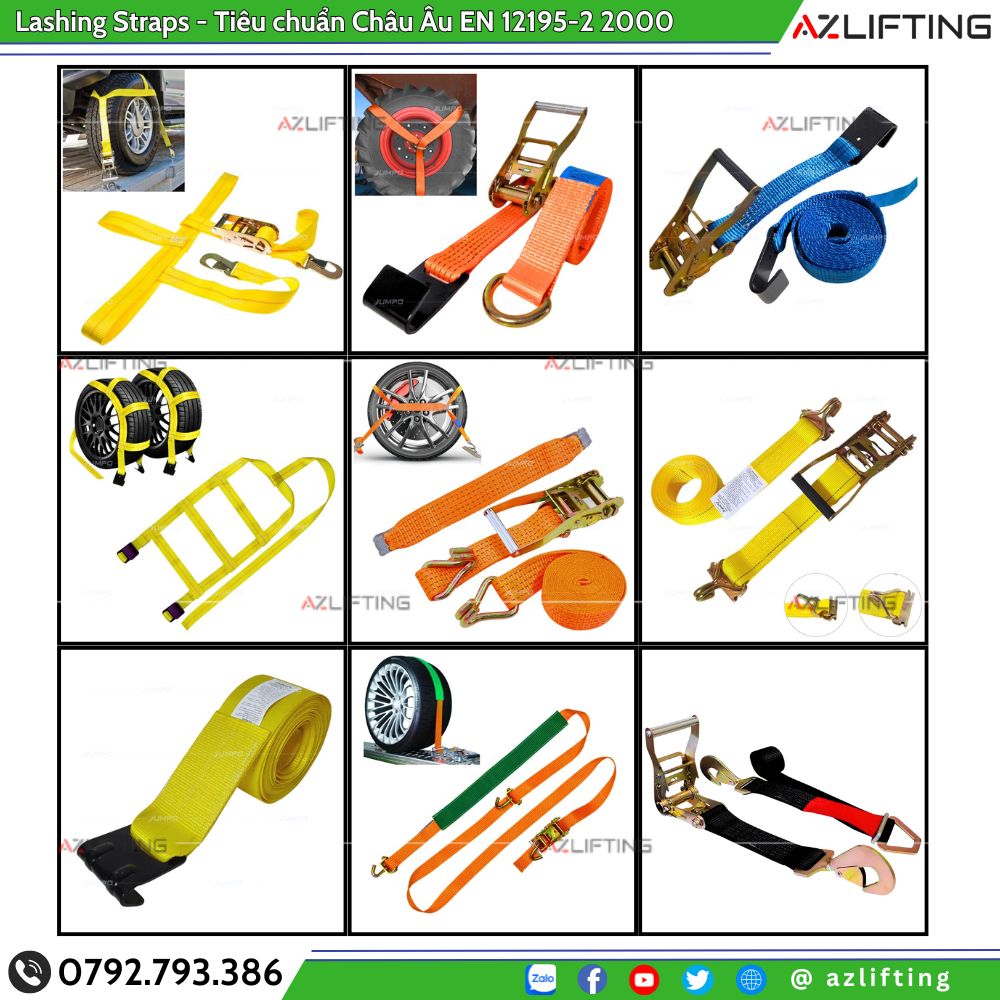 AzLifting nhận làm dây chằng hàng theo yêu cầu AzLifting nhận làm dây chằng hàng theo yêu cầu