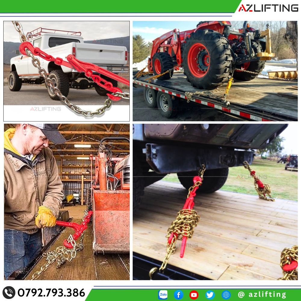 Ứng dụng thực tế Bộ xích 10li kết hợp với cảo tăng xích Ứng dụng thực tế Bộ xích 10li kết hợp với cảo tăng xích