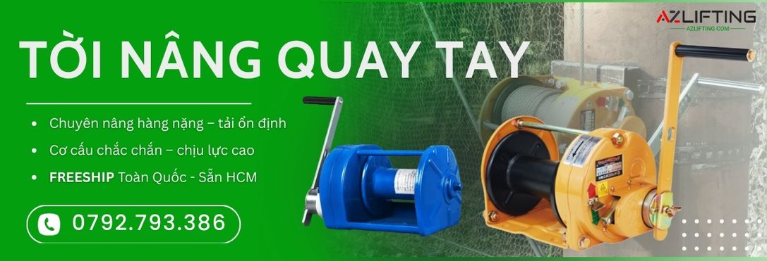 Tời quay tay Maxpull nâng hàng hóa | Azlifting Tời quay tay Maxpull nâng hàng hóa | Azlifting