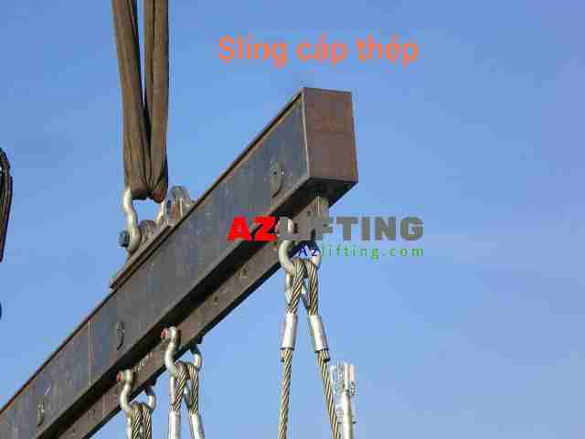 Ứng dụng Sling Cáp Thép Cẩu Hàng