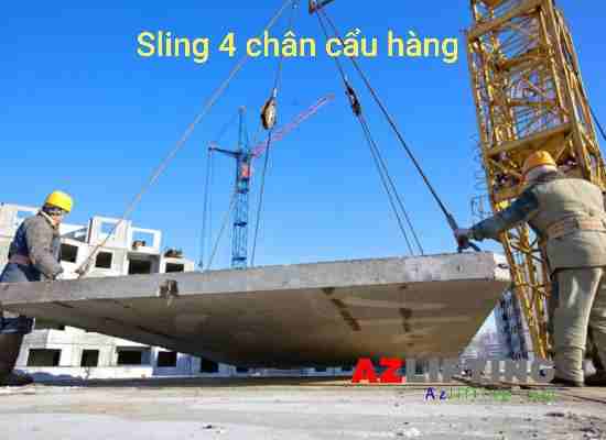 Ứng Dụng Sling Cáp Thép Hàn Quốc 5 Chân Ứng Dụng Sling Cáp Thép Hàn Quốc 5 Chân
