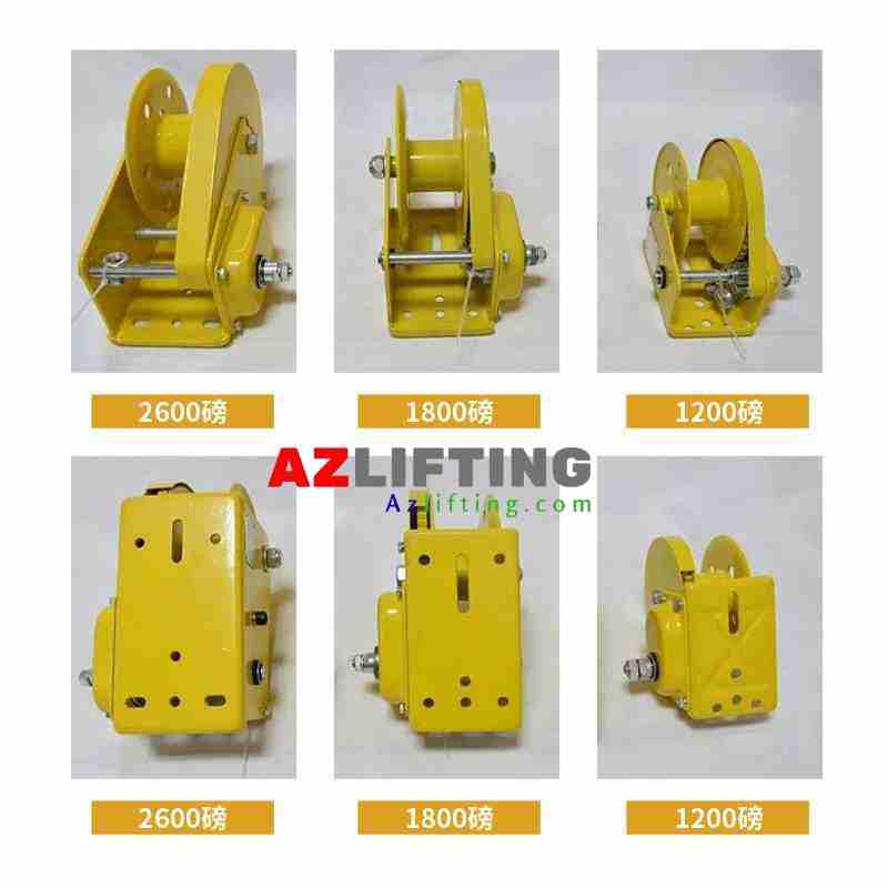 Phân loại tời quay tay theo các mức tải phù hợp cho nhu cầu kéo hàng Phân loại tời quay tay theo các mức tải phù hợp cho nhu cầu kéo hàng