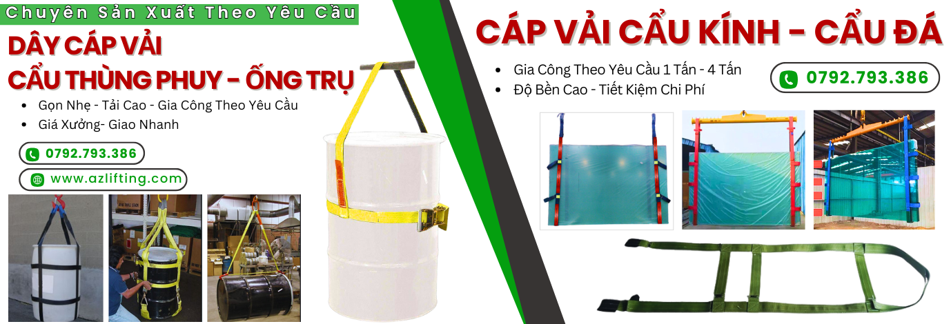 xưởng sản xuất Cáp cẩu thùng phuy, cáp cẩu kính, cáp cẩu ống TPHCM xưởng sản xuất Cáp cẩu thùng phuy, cáp cẩu kính, cáp cẩu ống TPHCM