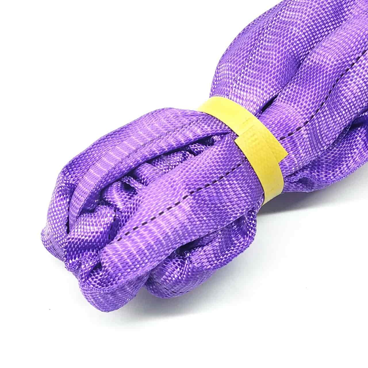 Cáp vải cẩu hàng bản tròn 1 tấn may vòng tròn (Endless) hệ số 7:1 – Round Sling Cáp vải cẩu hàng bản tròn 1 tấn may vòng tròn (Endless) hệ số 7:1 – Round Sling