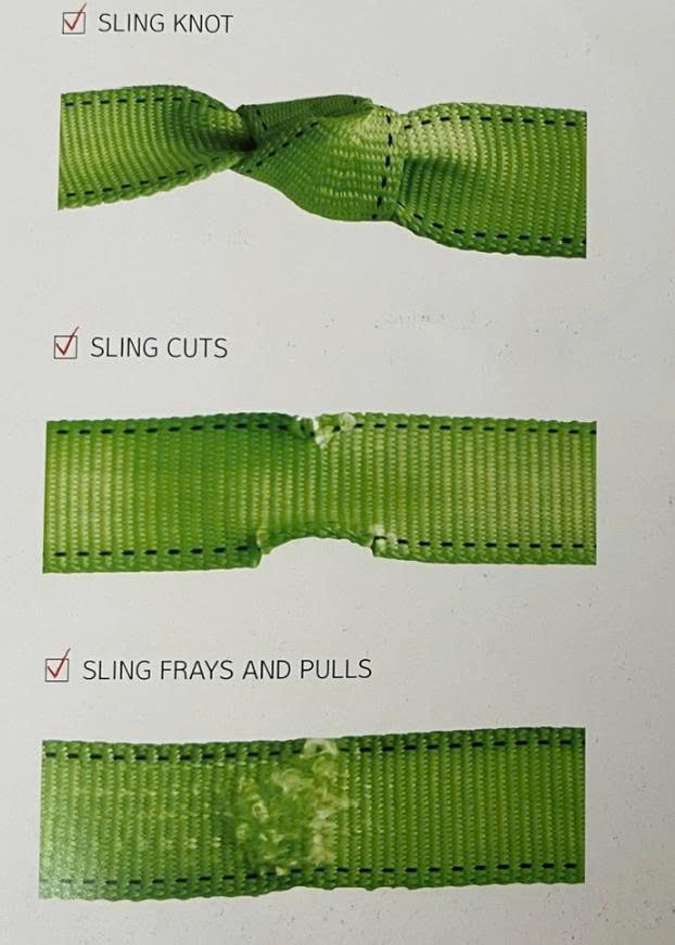 Lưu ý khi sử dụng cáp vải cẩu hàng Lưu ý khi sử dụng cáp vải cẩu hàng