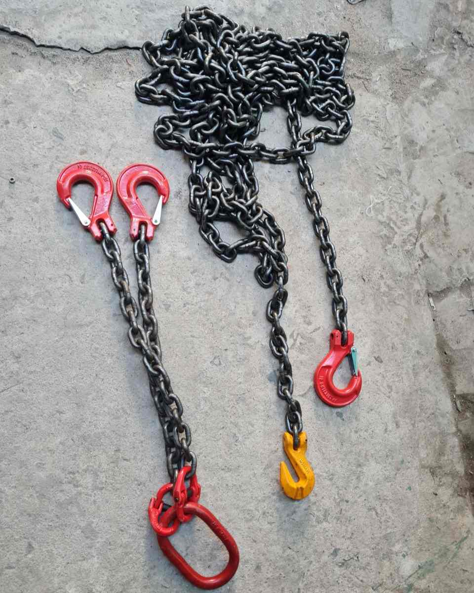 Bộ sling xích kéo pallet thùng xe tải, container Bộ sling xích kéo pallet thùng xe tải, container