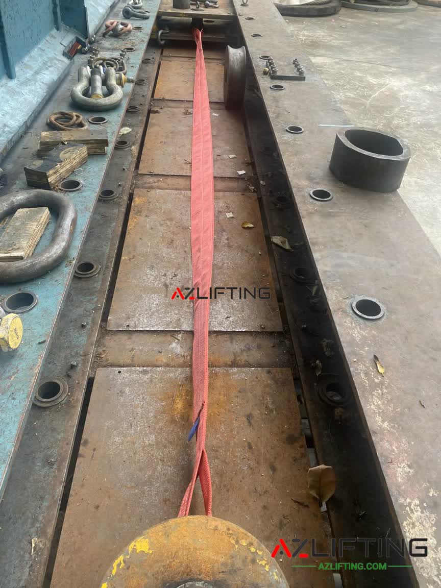 Kiểm định tải trọng cáp vải cẩu hàng Kiểm định tải trọng cáp vải cẩu hàng