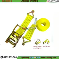 Dây chằng hàng tăng đơ bản 75mm 5 Tấn Móc J