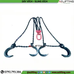 Bộ Sling Xích Cẩu Tôn 5 Tấn 4 Ngáo Cẩu Tôn