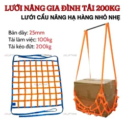 Lưới cẩu hàng gia đình - Lưới cẩu nâng 200kg