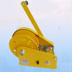 Tời quay tay 2600LBS tự khóa 2 chiều