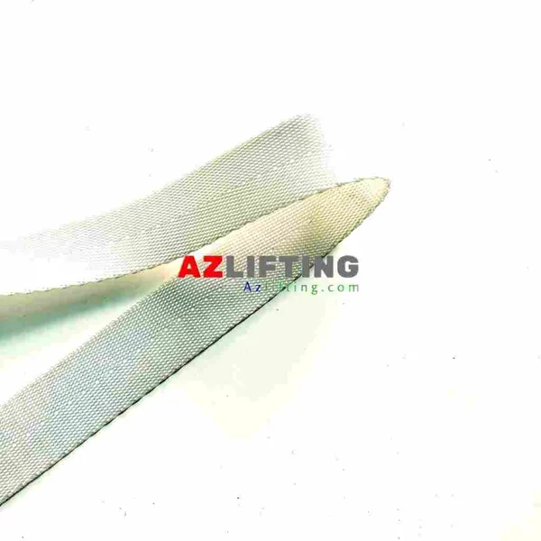Dây đai vải polyester webbing 25mm Trắng
