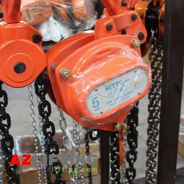 Palang xích kéo tay Nitto 5 tấn 