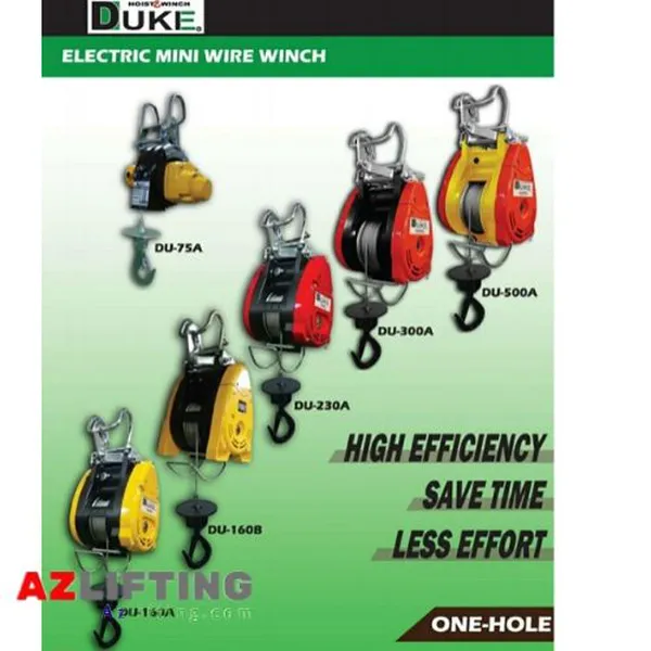 Tời điện treo Duke Winch 160kg