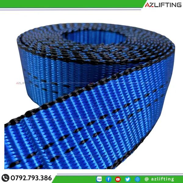 Dây đai vải polyester webbing 35mm (PES)