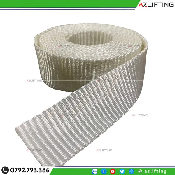 Dây đai vải polyester webbing 35mm (PES)