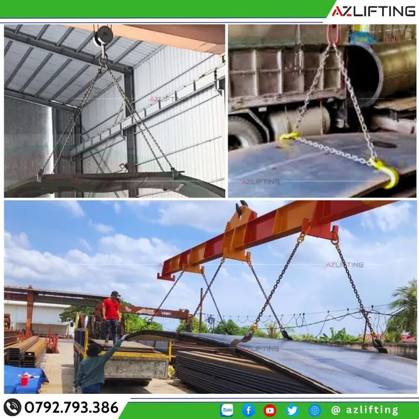 Bộ Sling Xích Cẩu Tôn 5 Tấn 4 Ngáo Cẩu Tôn