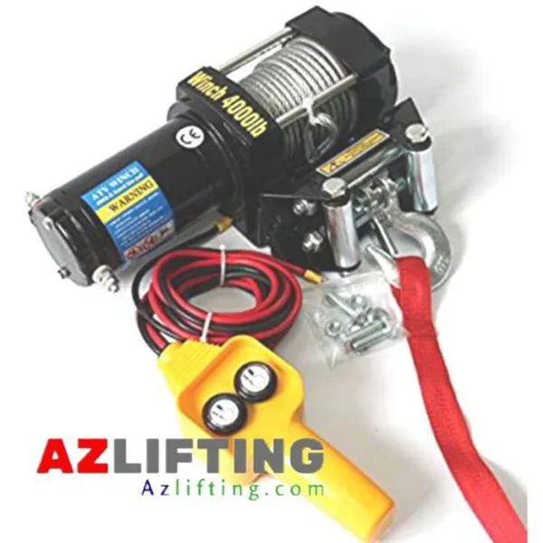 Tời điện kéo xe 12V 4000LB tải trọng 1800kg
