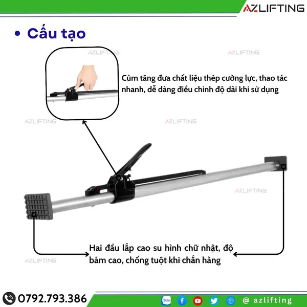 Thanh Chắn Thùng Container – Xe Tải Thùng Kín