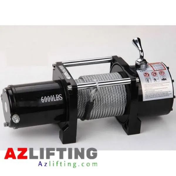 Tời điện kéo xe 12V 6000LB tải trọng 2600kg  