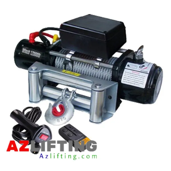 Tời điện kéo xe 24V 12000LB tải trọng 5400kg   