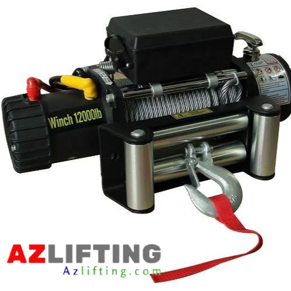 Tời điện kéo xe 24V 12000LB tải trọng 5400kg   