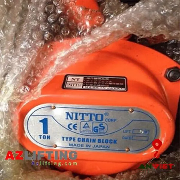 Palang xích kéo tay Nitto 1 tấn