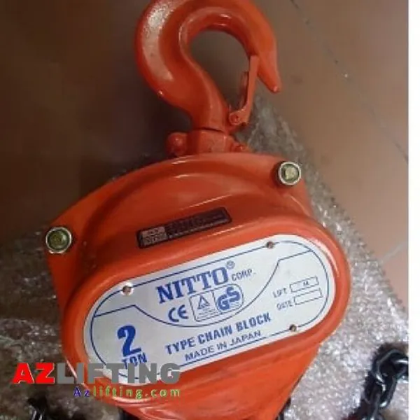 Palang xích kéo tay Nitto 2 tấn 
