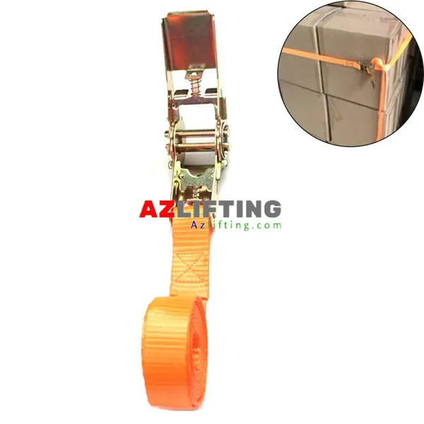 Dây chằng hàng tăng đơ bản 25mm 1 tấn không móc