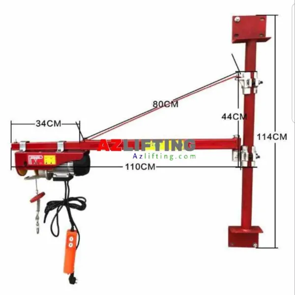 Khung treo tời điện gia đình 500kg