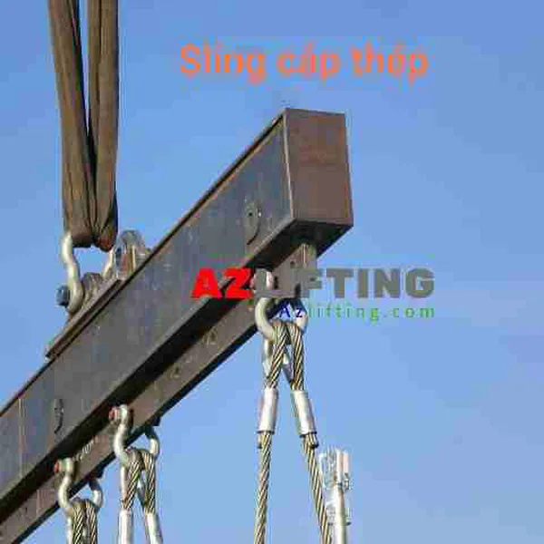 Sling cáp thép bấm chì – Wire Rope