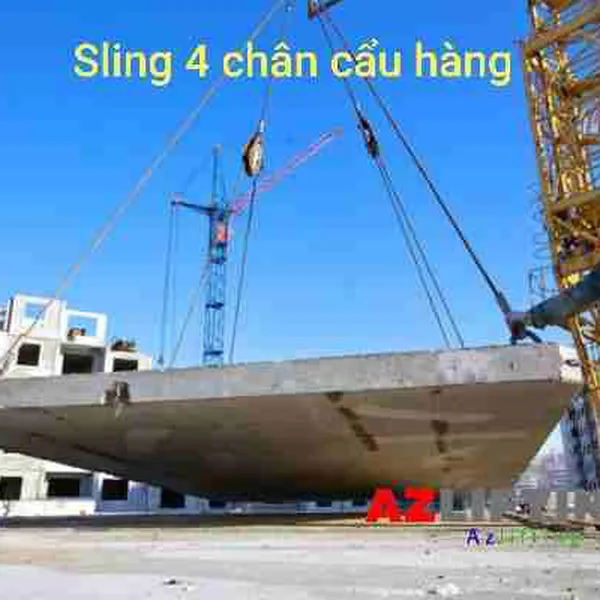 Sling cáp thép bấm chì – Wire Rope