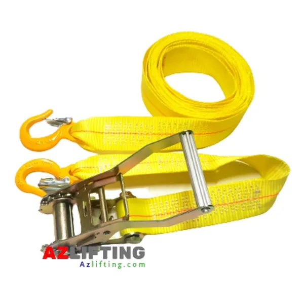 Dây cảo hàng bản 50mm 2 móc khóa gài an toàn