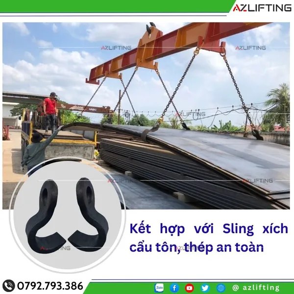 Ngáo Cẩu Tôn 5 Tấn – Móc Cẩu Tôn Thép Chịu Lực Cao