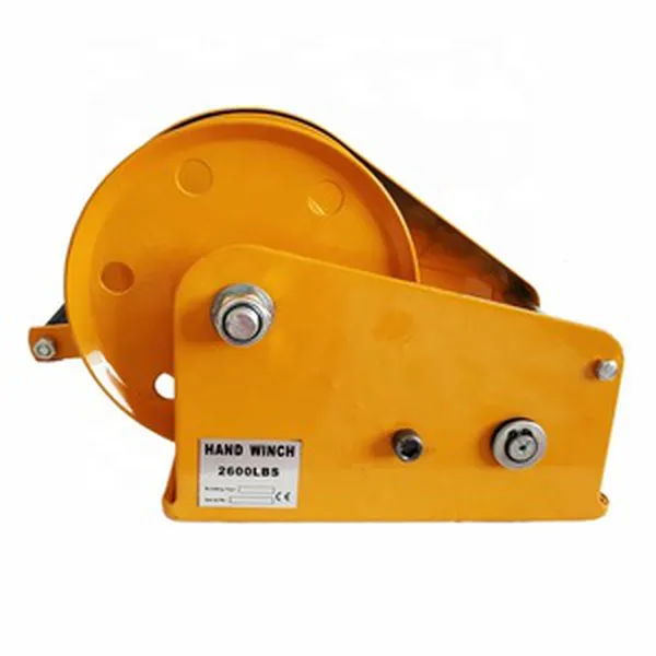 Tời quay tay 2600LBS tự khóa 2 chiều