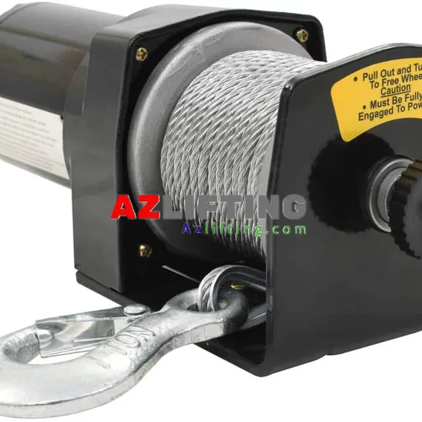 Tời điện kéo xe 12V 2000LB tải trọng 907 kg