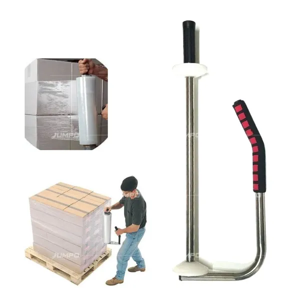 Dụng cụ quấn màng PE cầm tay - Thao tác nhanh và an toàn quấn pallet, hàng hóa
