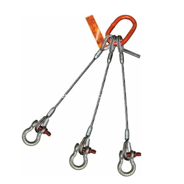 Sling Cáp Thép 3 Chân - Wire Rope Sling 3-Leg